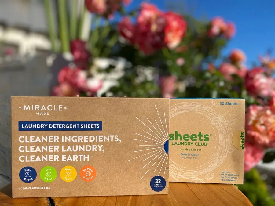 Miracle laundry detergent sheets