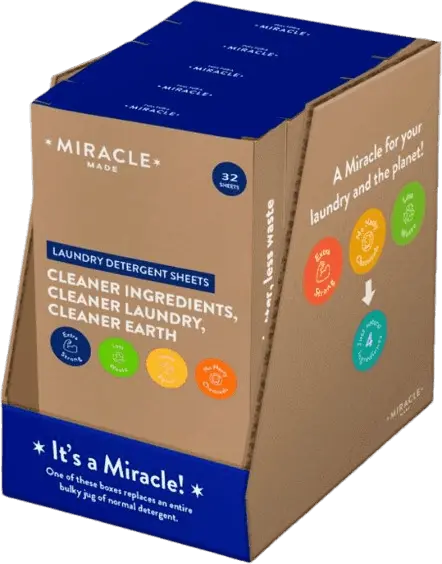 Miracle laundry detergent sheets Recommended